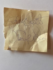 Jimi Hendrix Autograph