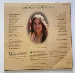 Kate Wolf Autographed Record