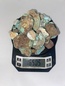 Raw Turquoise Halloran Springs Mined 1oz