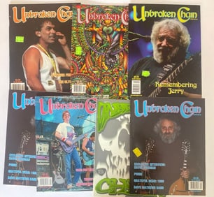 Spiral Light Unbroken Chain Grateful Dead Magazine Lot