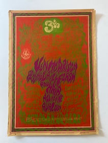 Van Morrison Avalon Ballroom Concert Poster