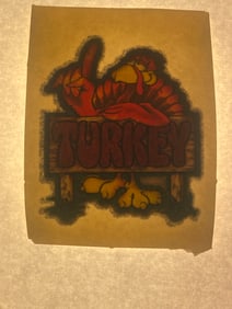 Vintage Don Russ Iron On T Shirt Decal (100)