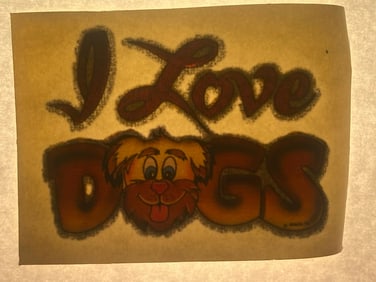 Vintage Don Russ Iron On T Shirt Decal (100)