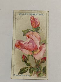 1912  Will's Cigarettes Card Roses Prince Charming