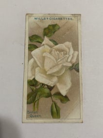 1912  Will's Cigarettes Card Roses British Queen