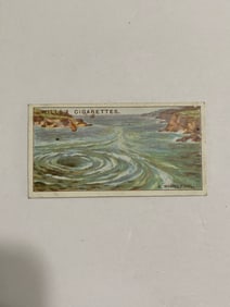 1924 Will's Cigarettes Card A Whirlpool