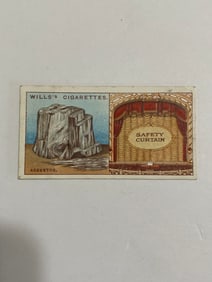 1924 Will's Cigarettes Card Asbestos