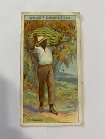 1924 Will's Cigarettes Card Bananas