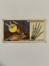 1924 Will's Cigarettes Card An X ray Tube