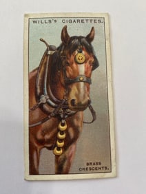 1928 Will's Cigarettes Carads Do You Know Origin of Brass Crescents