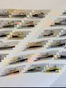 1924 Will's cigarettes Mearchants of the World Tobacco Cards