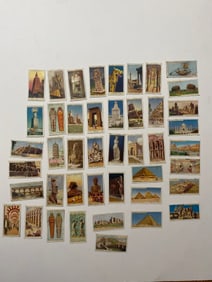 1920/s Will's Cigarettes Wonders of The Past Tobacco Cards (43)