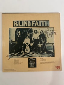 Eric Clapton Steve Winwood autographed Blind Faith Record Album