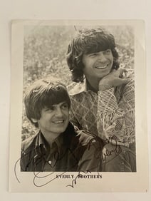 The Everly Brothers Autographed Photo