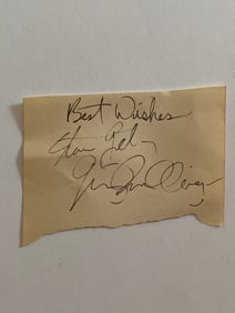 Stan Getz Gerry Mulligan Autograph Paper