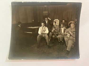 Benny Goodman Sextet Original Popsie Photograph