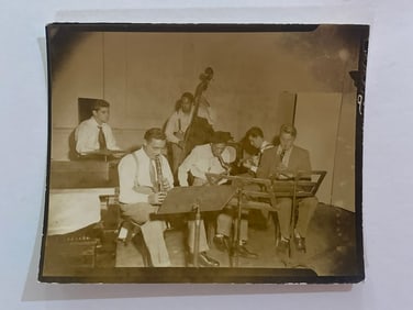 Benny Goodman Sextet Original Popsie Photograph