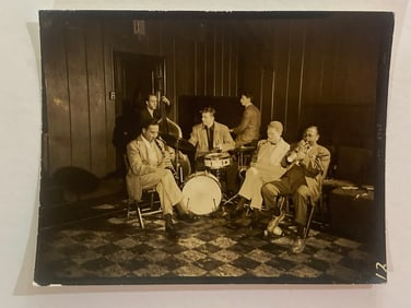 Benny Goodman Sextet Original Popsie Photograph