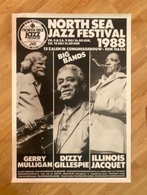North Sea Jazz Festival 1988 Concert Poster