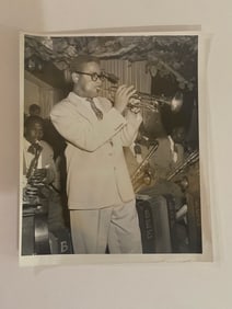 Dizzy Gillespie 1951 Original Popsie Photo
