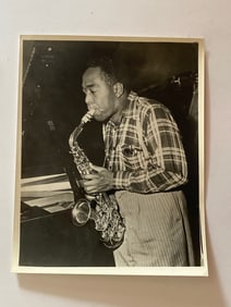 Charlie Parker 1947 Orginal Brown Brothers Photograph
