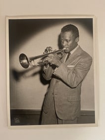 Miles Davis 1951 Original Popsie Type 1 Photograph