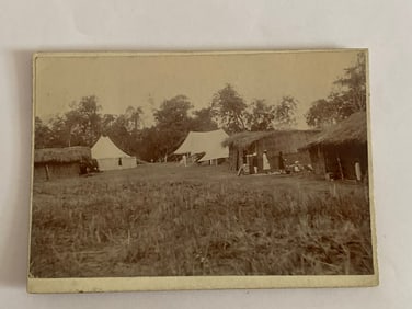 Antique's Brown Brothers Elephant Cambodia Tiger Hunting Photograph