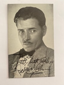 Richard Coleman Autographed Photo