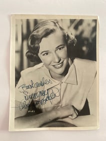 Phyllis Thaxter Autographed Photo
