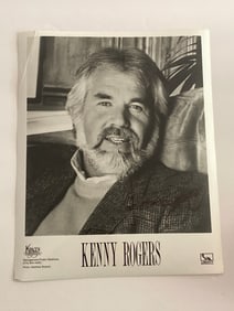 Kenny Rogers Autographed Photo