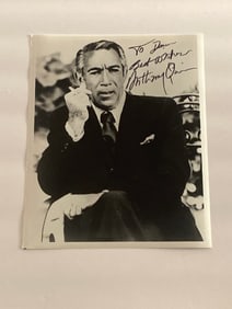 Anthony Quinn Autographed Photo