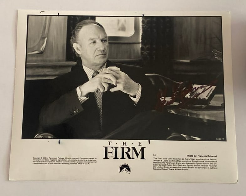 Gene Hackman Autographed Photo (1 of 2)