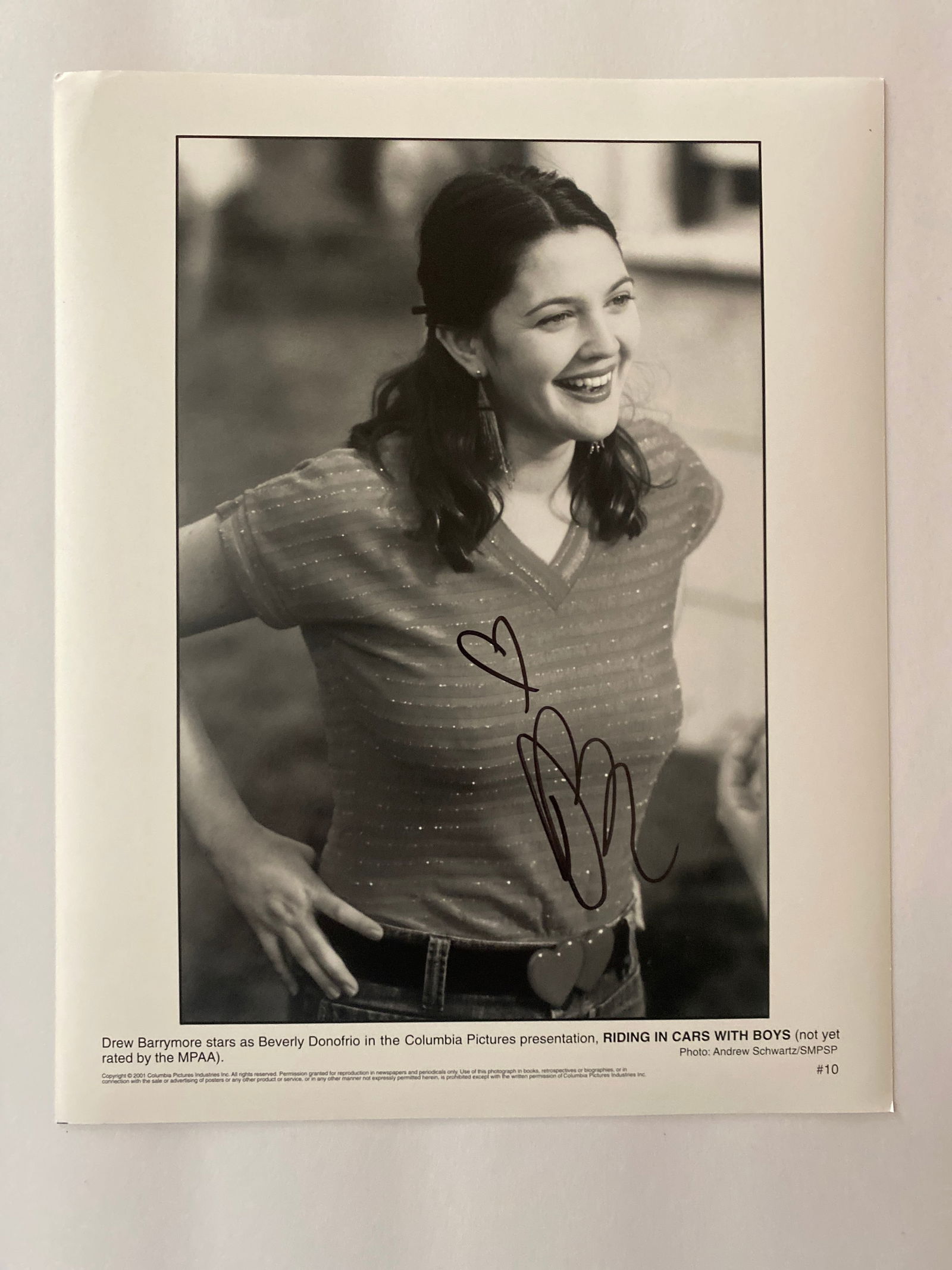 Drew Barrymore Autographed Photo (1 of 1)