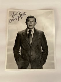 Andy Griffith Autographed Photo