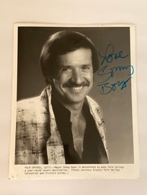 Sunny Bono Autographed Photo