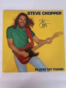 Steve Cropper Autographed Record