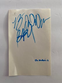 The Melvins Autograph