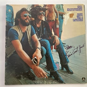 Kris Kristofferson Autographed Record