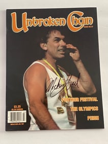 Mickey Hart Autographed Unbroken Chain Magazine