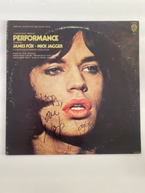 Mick Jagger Autographed Rolling Stones Album