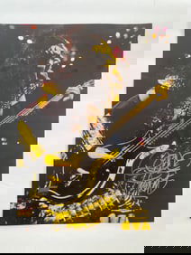 Gene Simmons Autographed Poster