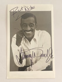 Sammy Davis Jr. Autographed Photo