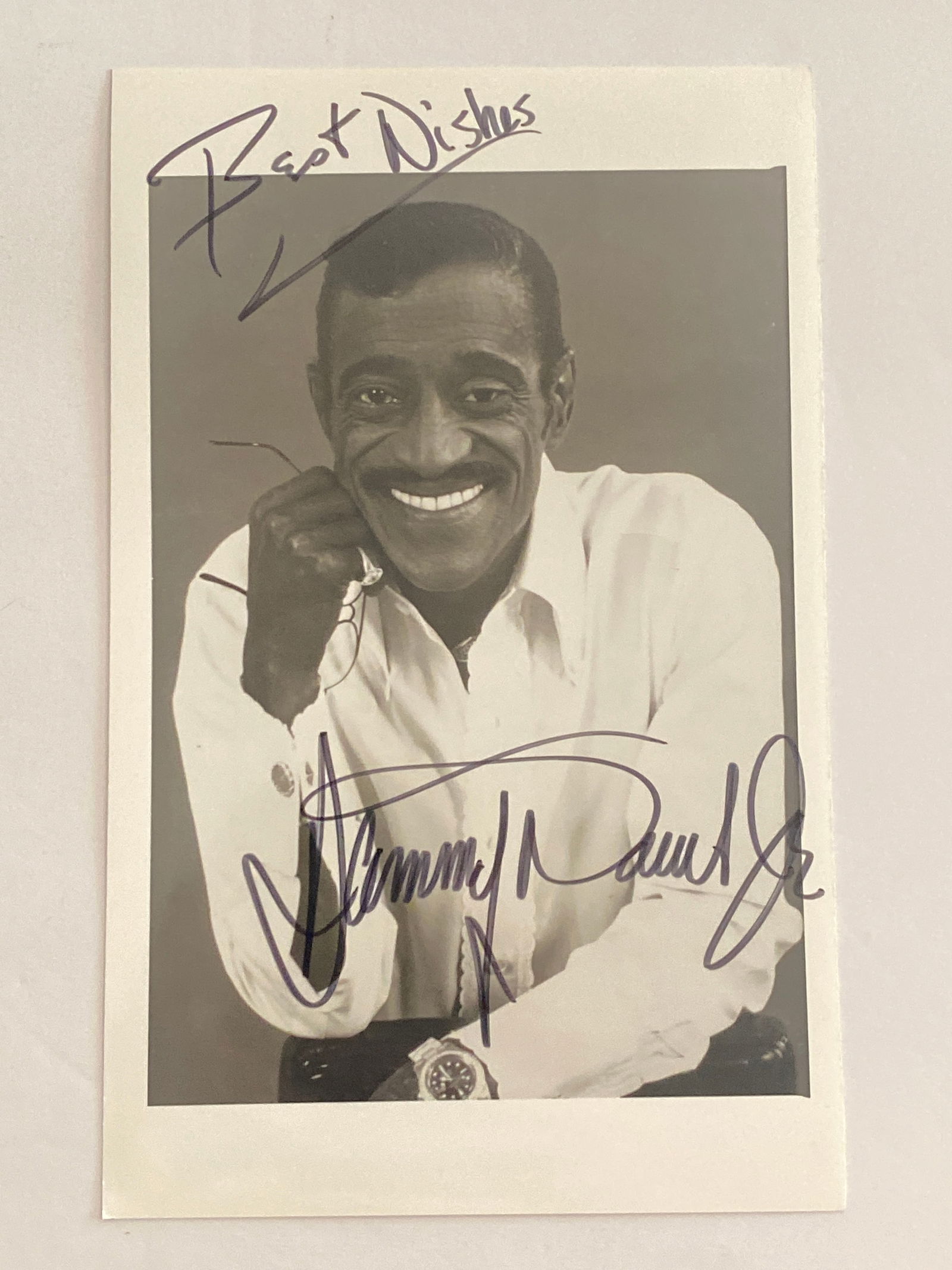 Sammy Davis Jr. Autographed Photo (1 of 1)