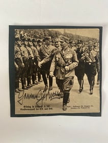 Hermann Goring WW2 German Autograph