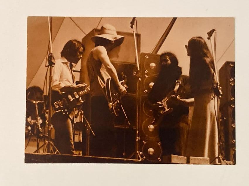 Grateful Dead 1970's Concert Postcard (1 of 2)