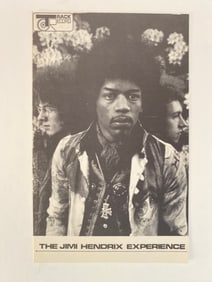 Jimi Hendrix 1967 Concert Handbill