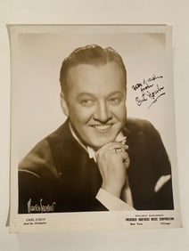 Carl Lorch autographed photo