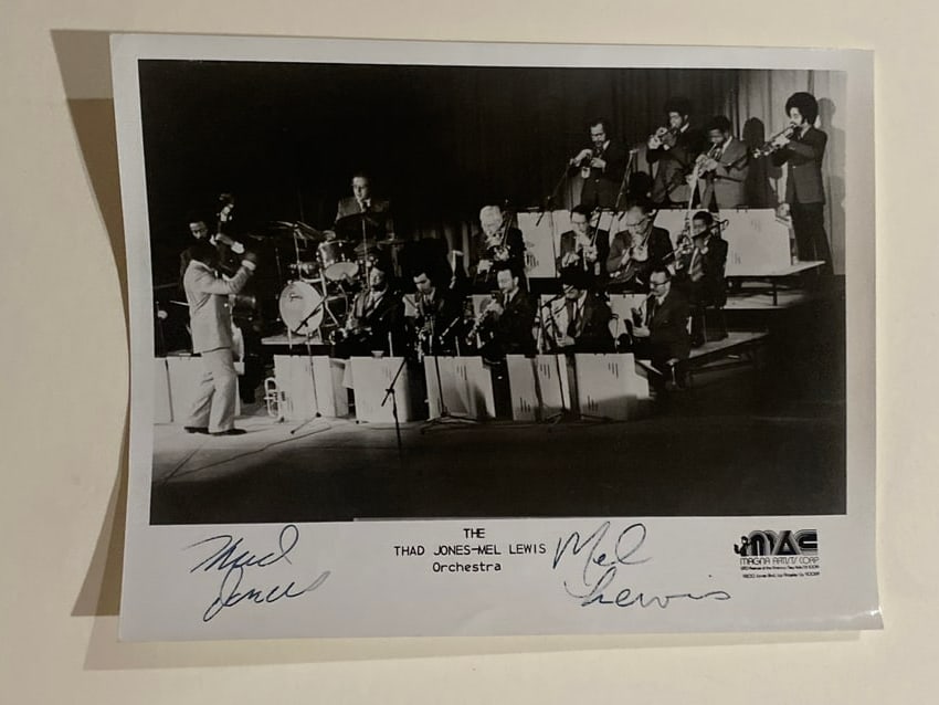 Thad Jones & Mel Lewis Autographed Photo (1 of 1)
