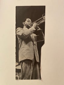 Trummy Young autographed concert program page