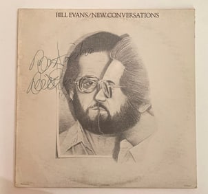Bill Evans autographed record